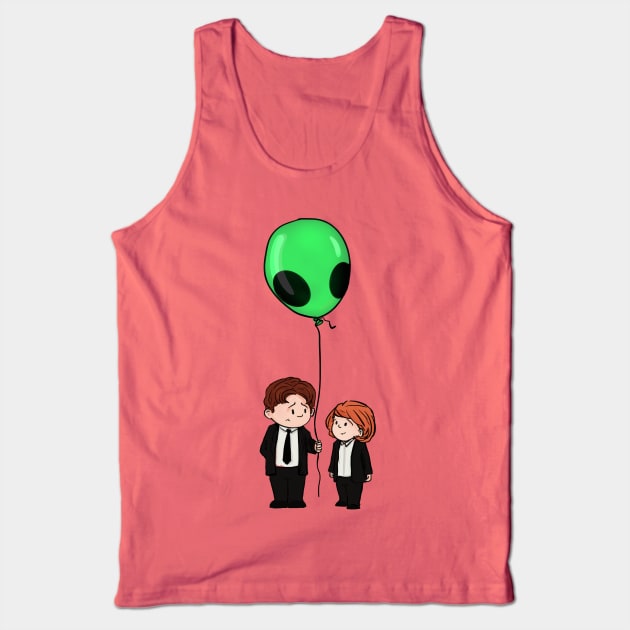 alien Tank Top by randomship